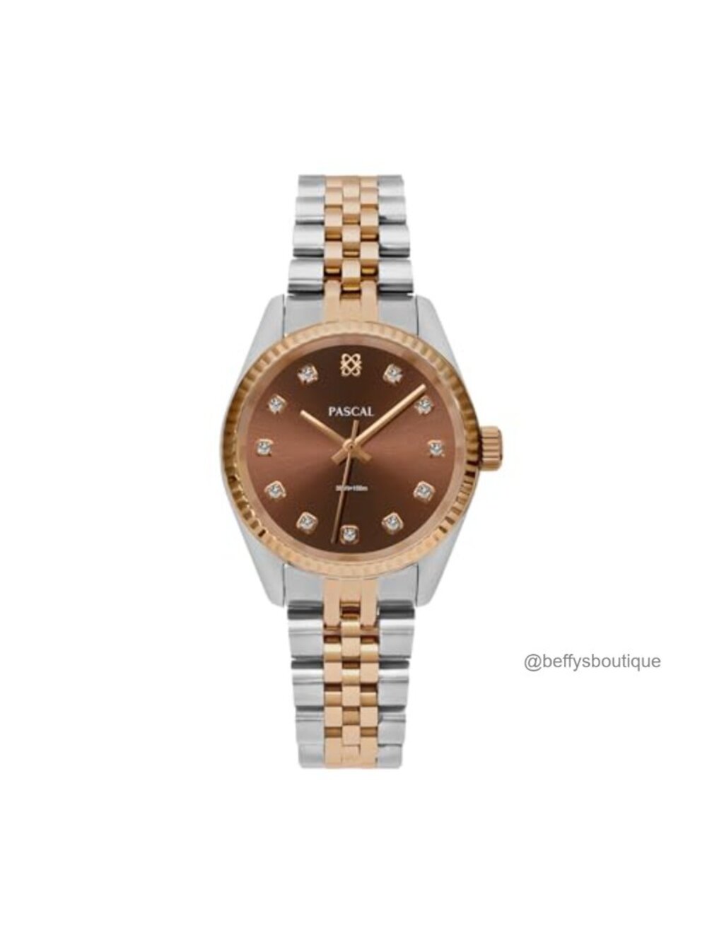 PASCAL Timeless Classic Diamond Watch Swiss Quartz